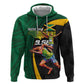Proud of Jamaican Zip Hoodie Faster Than Lightning-9.58 Seconds - African Pride