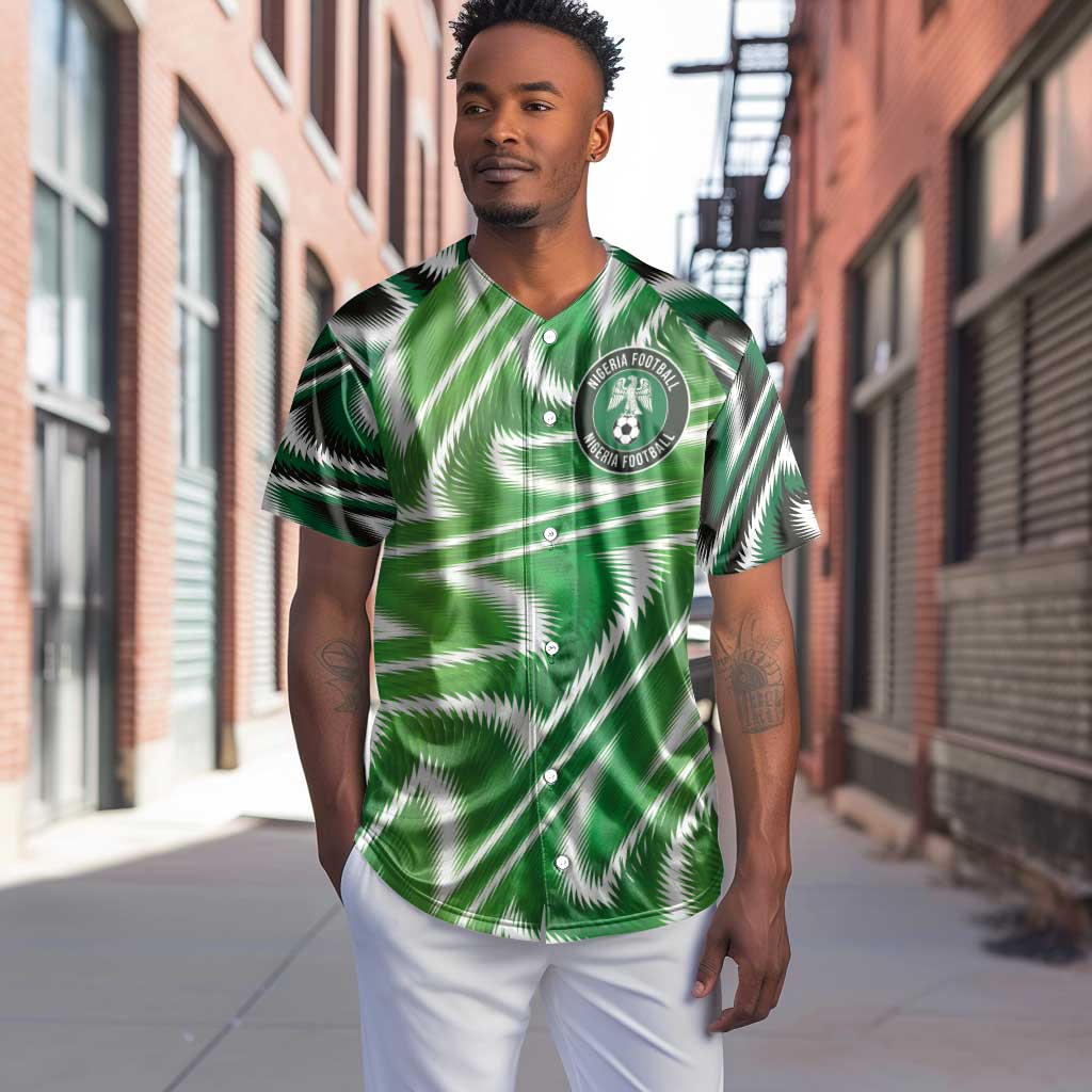 Custom Nigeria Football Baseball Jersey Sporty Super Eagles