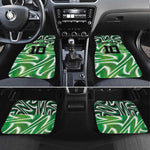 Custom Nigeria Football Car Mats Sporty Super Eagles