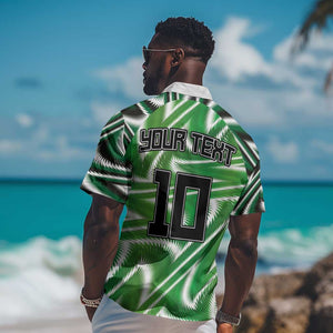 Custom Nigeria Football Hawaiian Shirt Sporty Super Eagles