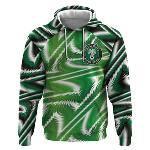 Custom Nigeria Football Hoodie Sporty Super Eagles