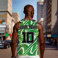 Custom Nigeria Football Men Tank Top Sporty Super Eagles
