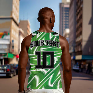Custom Nigeria Football Men Tank Top Sporty Super Eagles