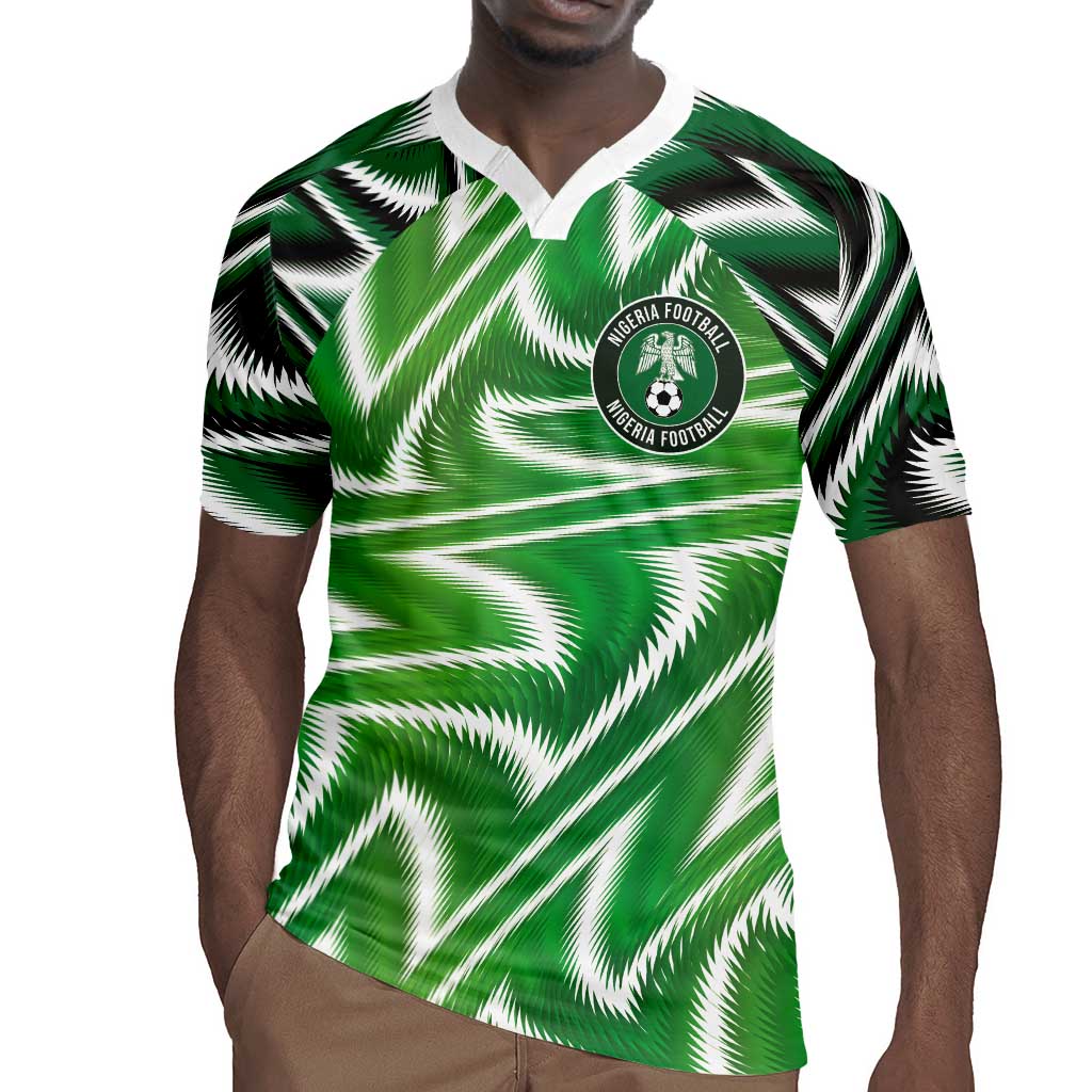 Custom Nigeria Football Rugby Jersey Sporty Super Eagles
