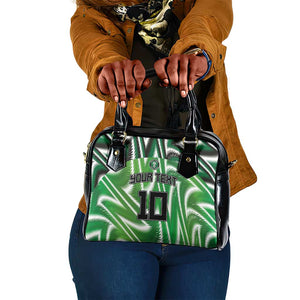 Custom Nigeria Football Shoulder Handbag Sporty Super Eagles