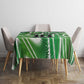 Custom Nigeria Football Tablecloth Sporty Super Eagles