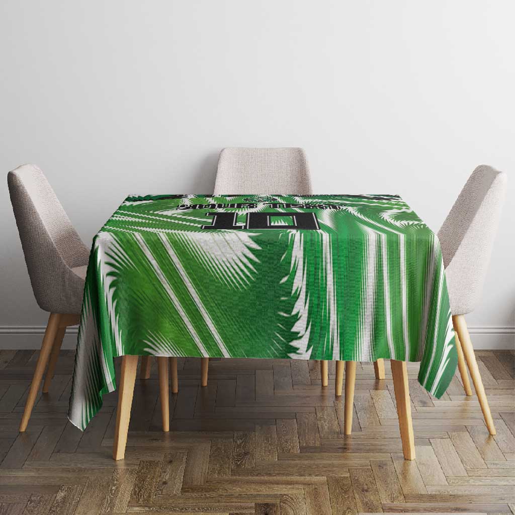 Custom Nigeria Football Tablecloth Sporty Super Eagles
