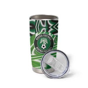 Custom Nigeria Football Tumbler Cup Sporty Super Eagles