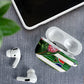 South Africa Football AirPods Case King Protea with African Heritage Stripes Style