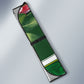 South Africa Football Auto Sun Shade King Protea with African Heritage Stripes Style