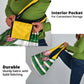 South Africa Football Grocery Bag King Protea with African Heritage Stripes Style