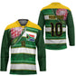 Custom South Africa Football Hockey Jersey King Protea with African Heritage Stripes Style