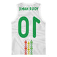Custom Senegal Football Basketball Jersey Tricolor African Stripes Motif Sporty Style - African Pride