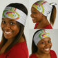 Senegal Football Neck Gaiter Tricolor African Stripes Motif Sporty Style - African Pride