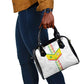 Custom Senegal Football Shoulder Handbag Tricolor African Stripes Motif Sporty Style - African Pride