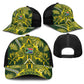 South Africa Rugby Baseball Net Cap Springbok with King Protea Inspired by African Heritage