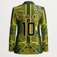 South Africa Rugby Custom Blazer Springbok with King Protea Inspired by African Heritage