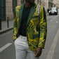 South Africa Rugby Custom Blazer Springbok with King Protea Inspired by African Heritage