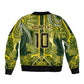 South Africa Rugby Custom Bomber Jacket Springbok with King Protea Inspired by African Heritage