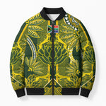 South Africa Rugby Custom Bomber Puffer Jacket Springbok with King Protea Inspired by African Heritage