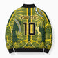 South Africa Rugby Custom Bomber Puffer Jacket Springbok with King Protea Inspired by African Heritage