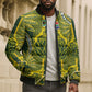 South Africa Rugby Custom Bomber Puffer Jacket Springbok with King Protea Inspired by African Heritage