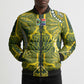 South Africa Rugby Custom Bomber Puffer Jacket Springbok with King Protea Inspired by African Heritage