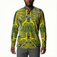 South Africa Rugby Custom Button Sweatshirt Springbok with King Protea Inspired by African Heritage