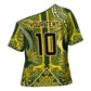 South Africa Rugby Custom Cross Shoulder Shirt Springbok with King Protea Inspired by African Heritage