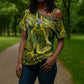 South Africa Rugby Custom Cross Shoulder Shirt Springbok with King Protea Inspired by African Heritage