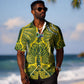 South Africa Rugby Custom Hawaiian Shirt Springbok with King Protea Inspired by African Heritage