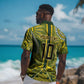 South Africa Rugby Custom Hawaiian Shirt Springbok with King Protea Inspired by African Heritage