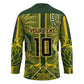 South Africa Rugby Custom Hockey Jersey Springbok with King Protea Inspired by African Heritage