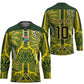 South Africa Rugby Custom Hockey Jersey Springbok with King Protea Inspired by African Heritage