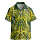 South Africa Rugby Custom Kid Hawaiian Shirt Springbok with King Protea Inspired by African Heritage