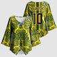 South Africa Rugby Custom Kimono Sleeve Blouse Springbok with King Protea Inspired by African Heritage