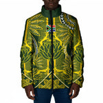 South Africa Rugby Custom Padded Jacket Springbok with King Protea Inspired by African Heritage