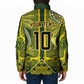 South Africa Rugby Custom Padded Jacket Springbok with King Protea Inspired by African Heritage