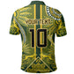 South Africa Rugby Custom Polo Shirt Springbok with King Protea Inspired by African Heritage