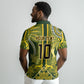South Africa Rugby Custom Polo Shirt Springbok with King Protea Inspired by African Heritage