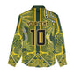 South Africa Rugby Custom Women Casual Shirt Springbok with King Protea Inspired by African Heritage