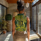 South Africa Rugby Custom Women Sleeveless Polo Shirt Springbok with King Protea Inspired by African Heritage