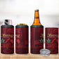 Happy Proclamation of Independence of Morocco 4 in 1 Can Cooler Tumbler Barbary Lion's Roar - Fight for Free and Peace