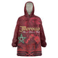Happy Proclamation of Independence of Morocco Wearable Blanket Hoodie Barbary Lion's Roar - Fight for Free and Peace