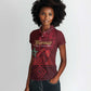Happy Proclamation of Independence of Morocco Women Polo Shirt Barbary Lion's Roar - Fight for Free and Peace