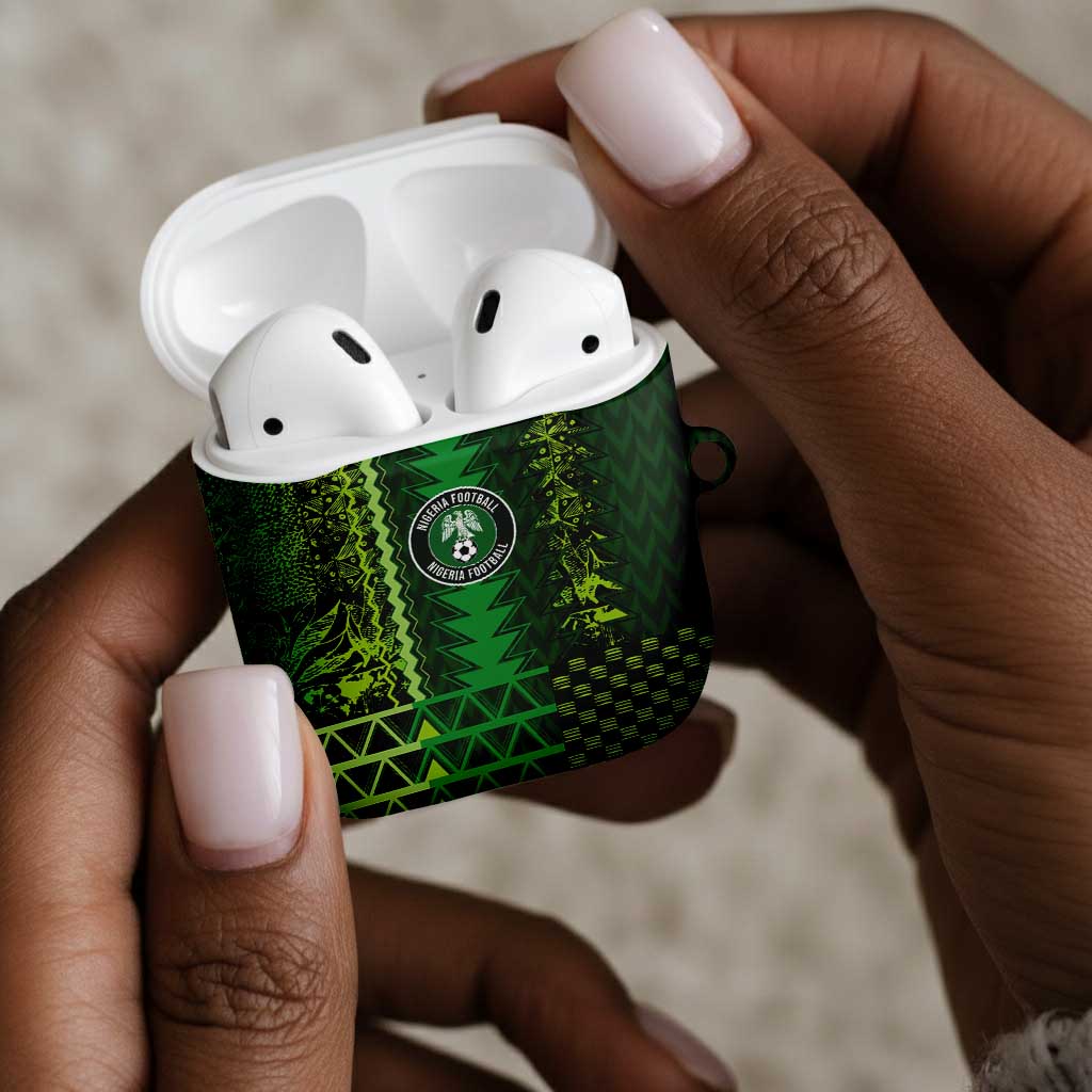 Nigeria Football AirPods Case The Naija-Tribal Sporty Style - African Pride
