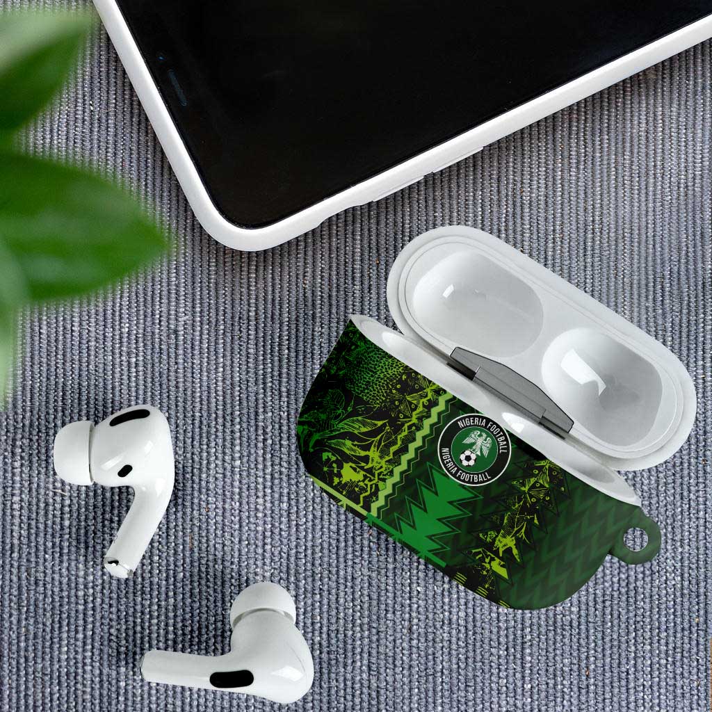 Nigeria Football AirPods Case The Naija-Tribal Sporty Style - African Pride