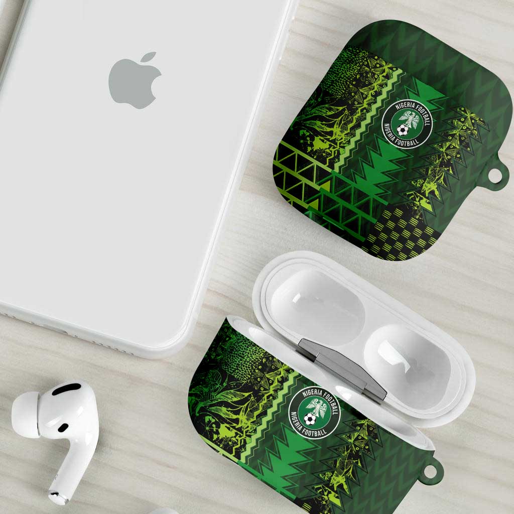 Nigeria Football AirPods Case The Naija-Tribal Sporty Style - African Pride