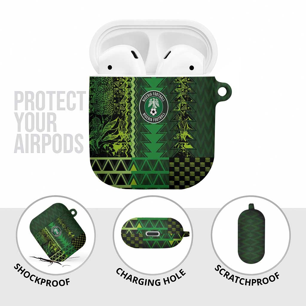 Nigeria Football AirPods Case The Naija-Tribal Sporty Style - African Pride