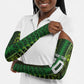 Custom Nigeria Football Arm Sleeves The Naija-Tribal Sporty Style - African Pride